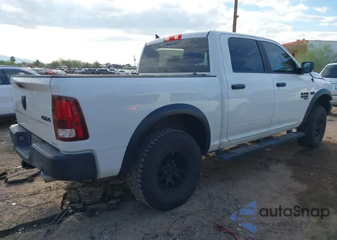 2021 Ram 1500 Classic Warlock 4X4 5'7 Box z USA, uszkodzony, nr VIN 1C6RR7LT1MS502058